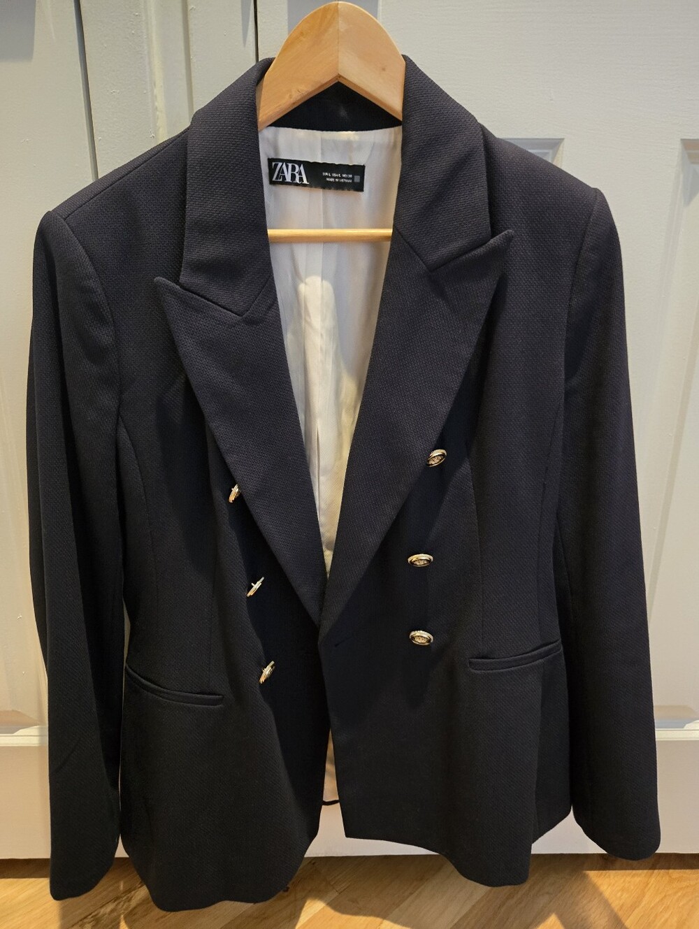 Zara Navy Blazer - Size L